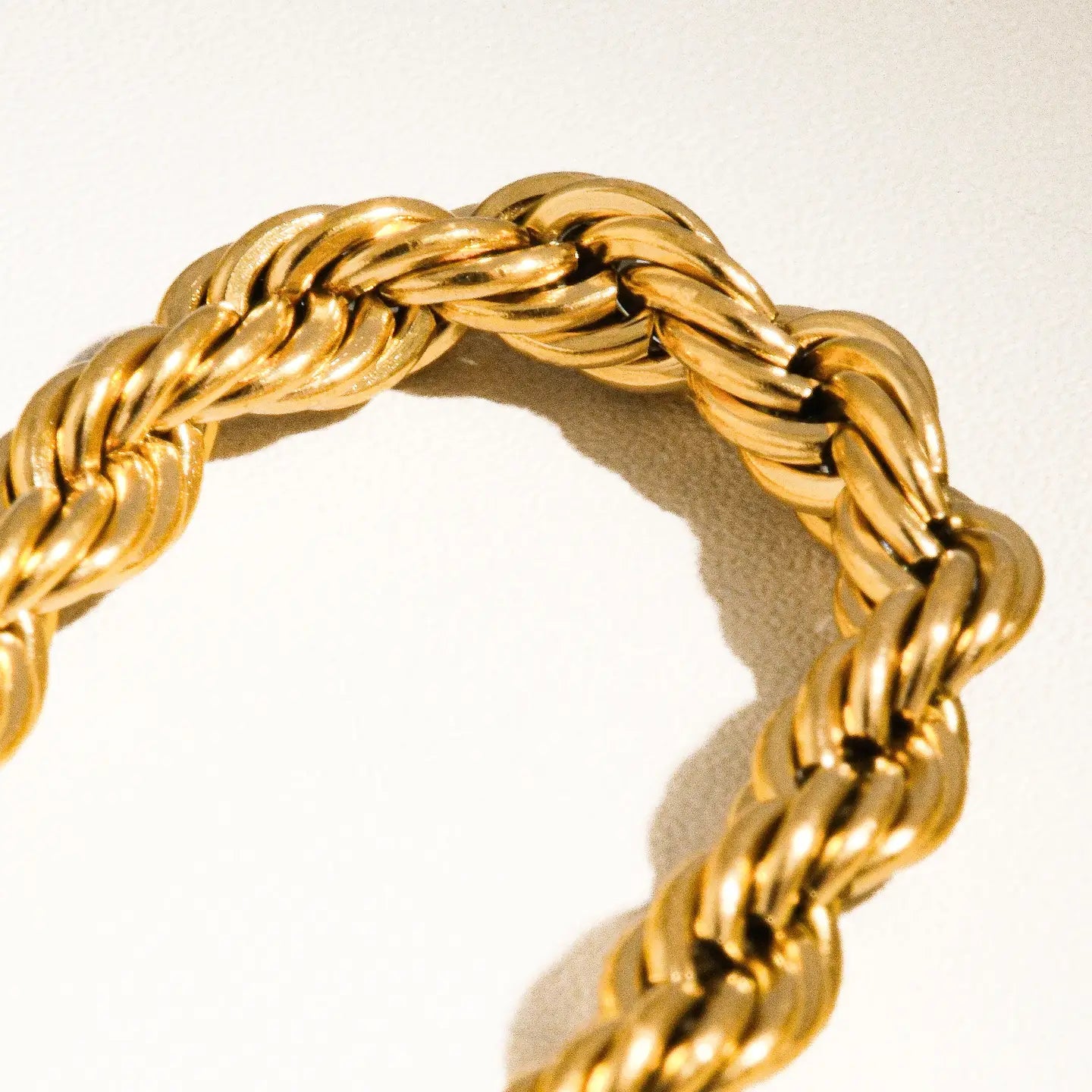 Sadie 18K Braided Stackable Bracelet