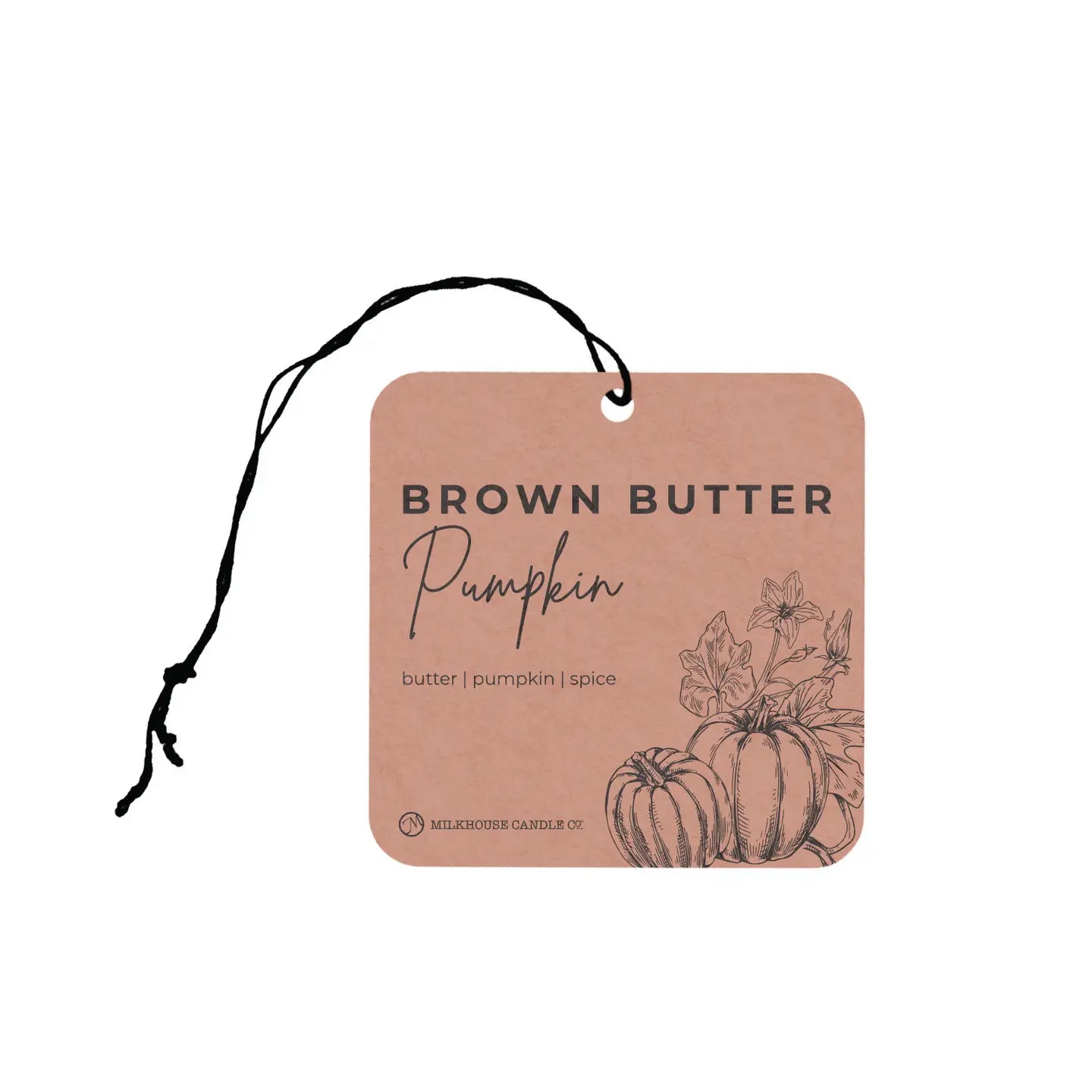 Car Freshener: Brown Butter Pumpkin