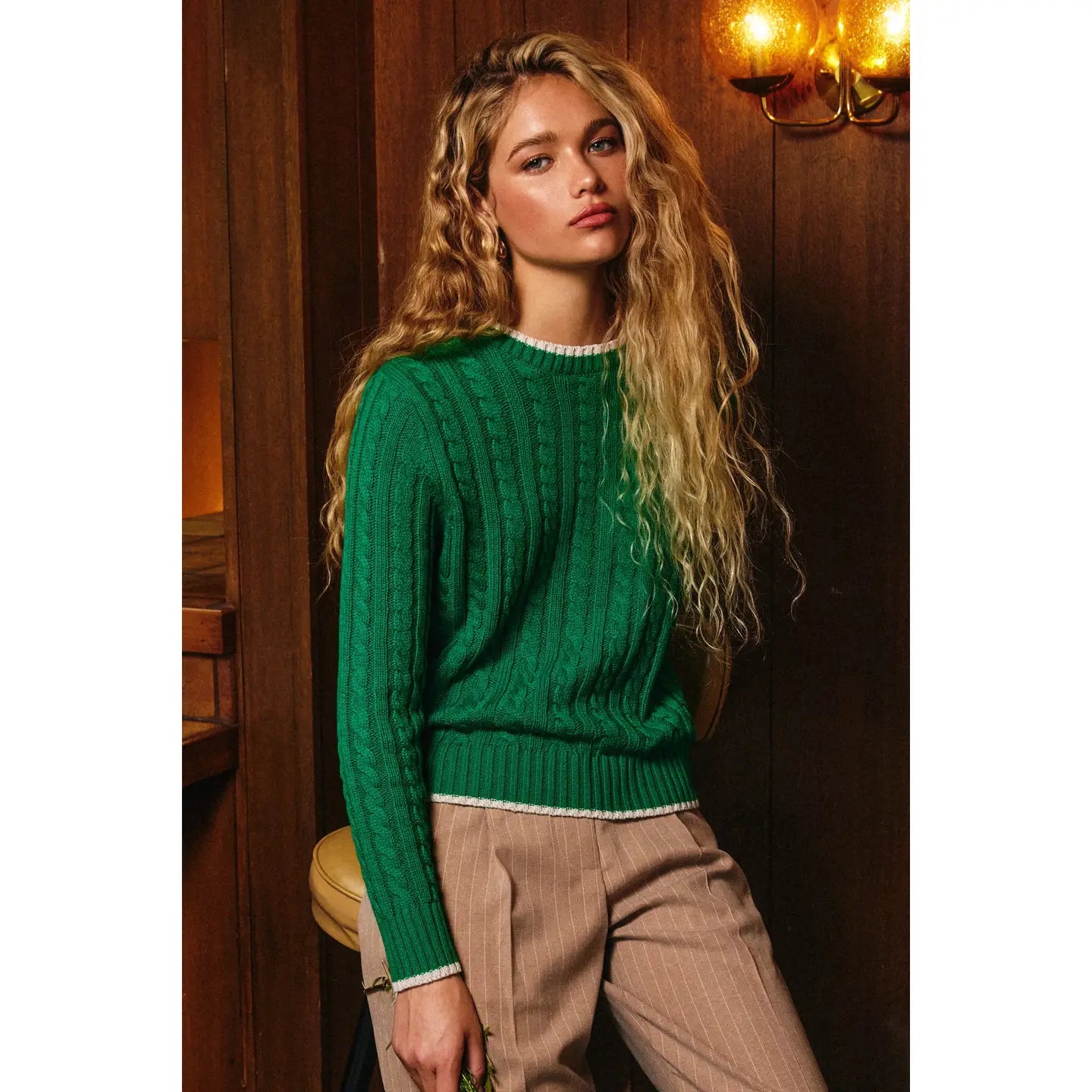 Emerald Knit Sweater
