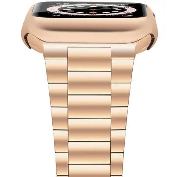 Apple Watch Band-Rose Gold Stainless Steel