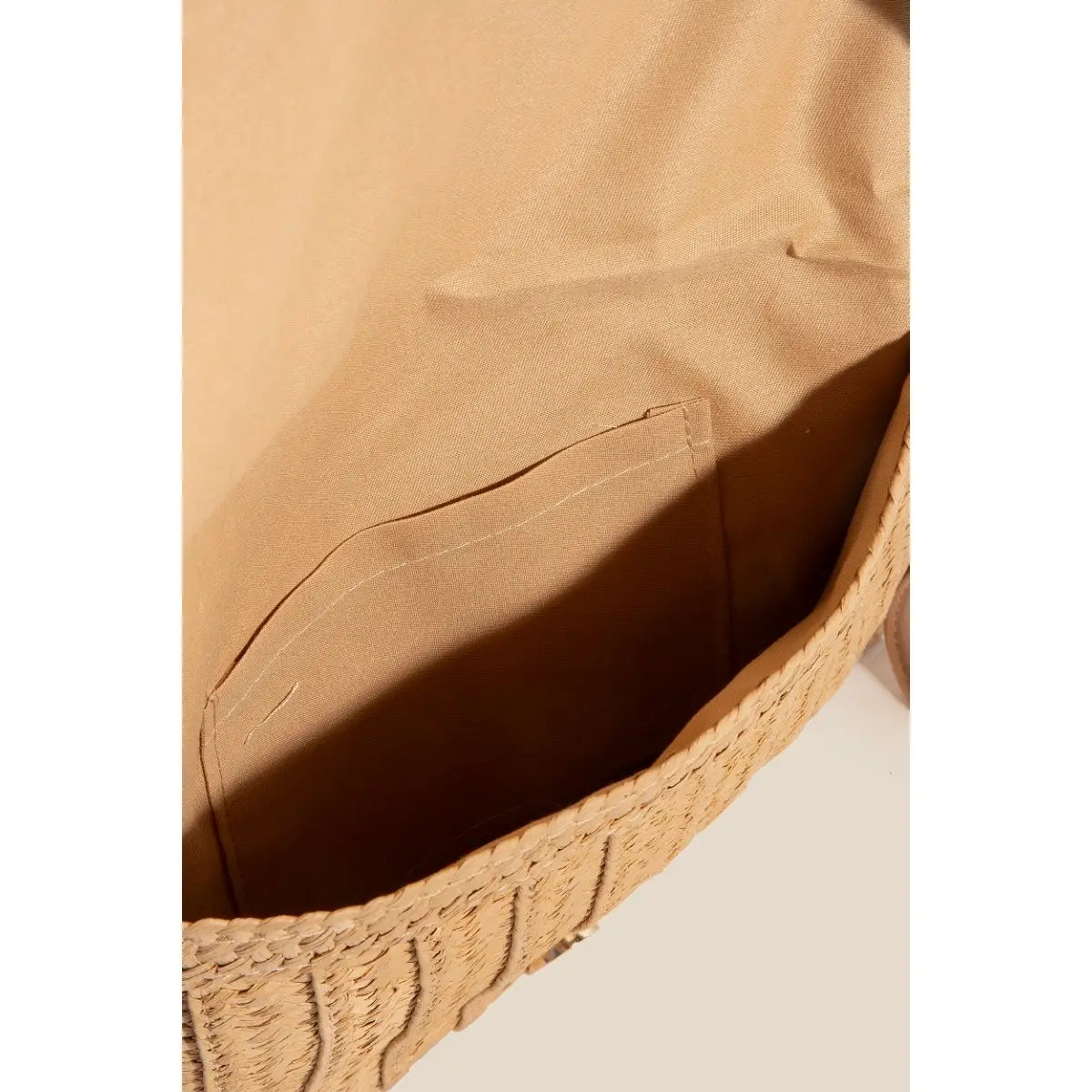 Braided Envelope Clutch Bag