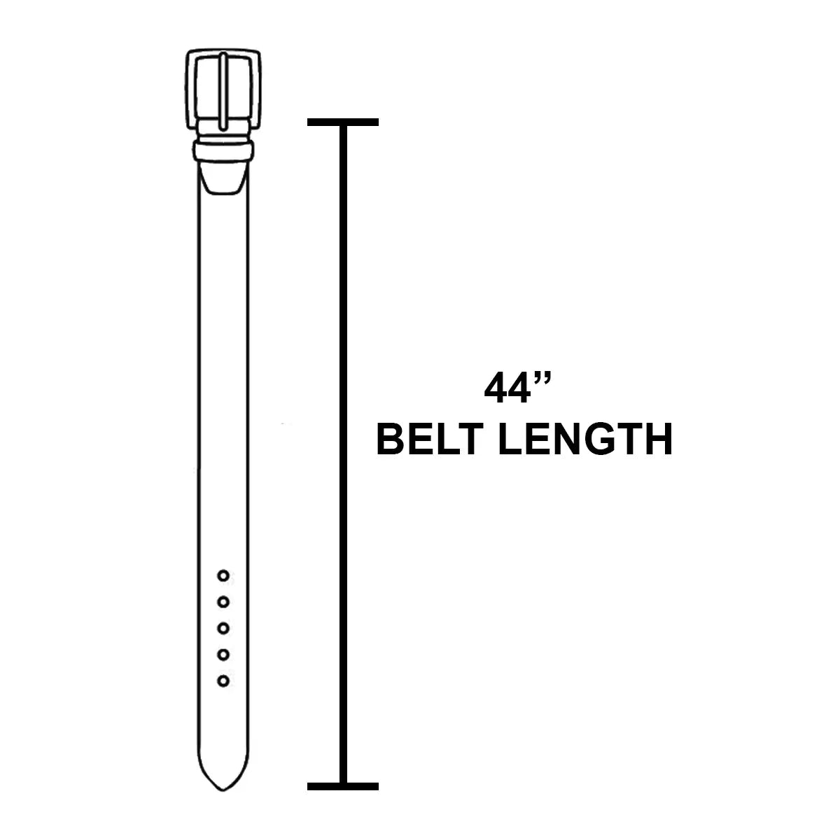 Faux Leather Braided Belt - Black