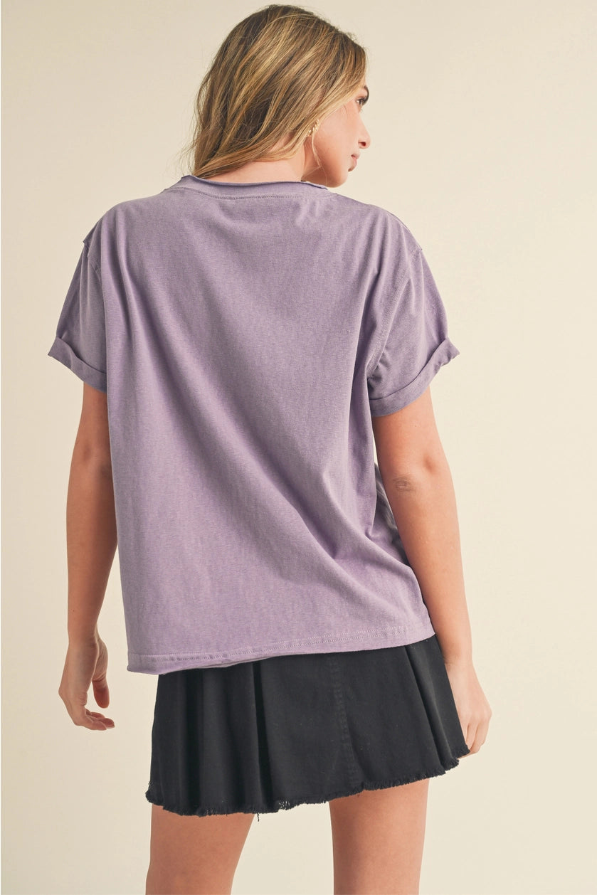 Plum Mali Tee