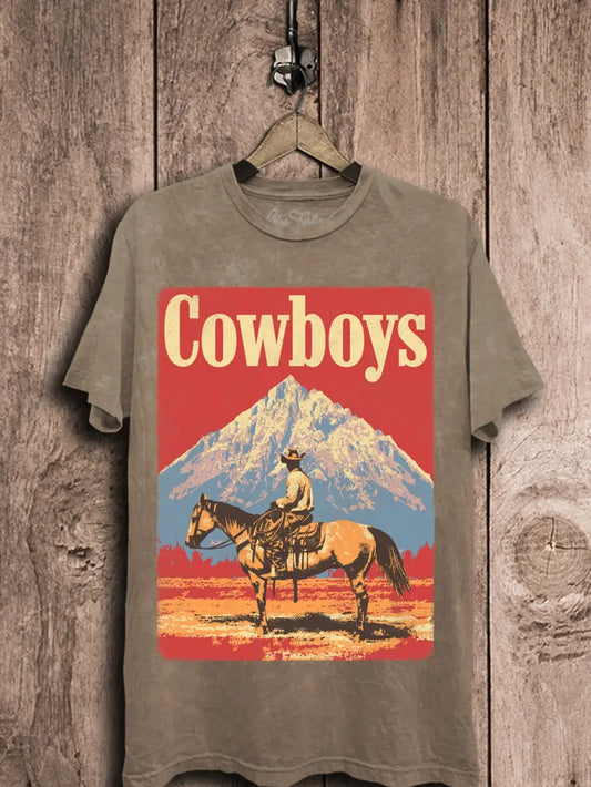 Cowboys Graphic T