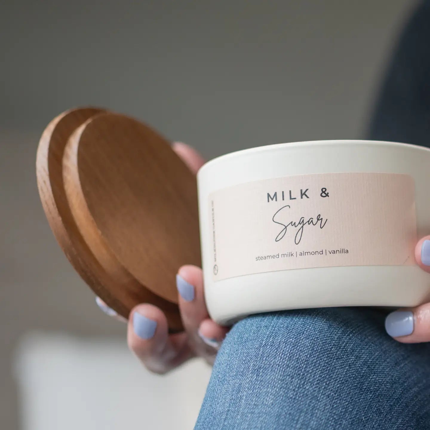 Milk & Sugar Statement Candle
