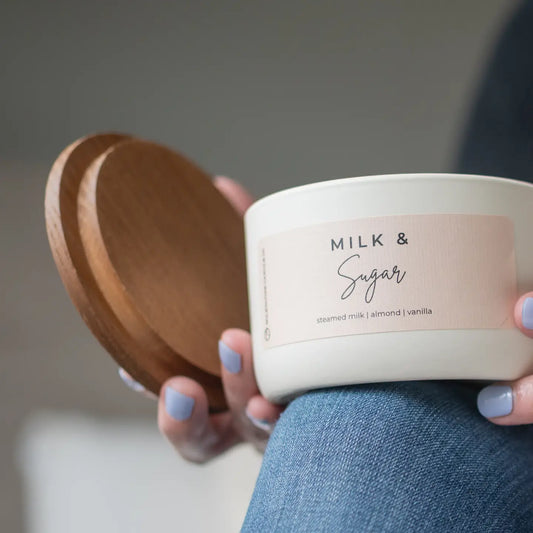 Milk & Sugar Statement Candle
