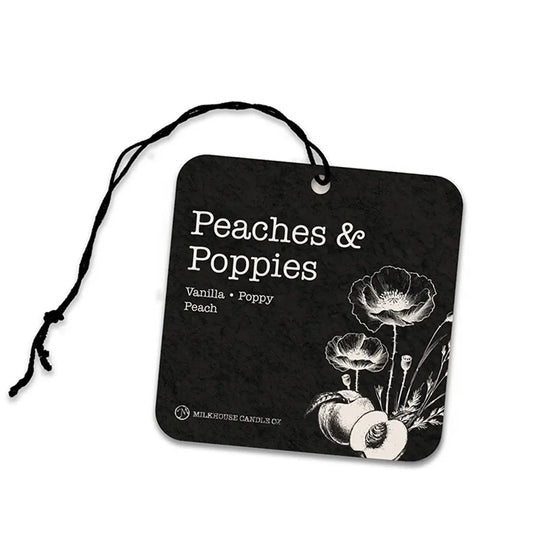 Car Freshener-Peaches & Poppies