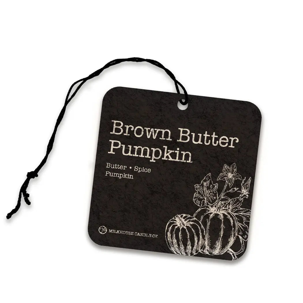 Car Freshener: Brown Butter Pumpkin