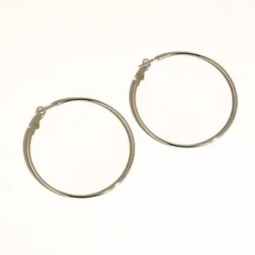 Eska Silver Hoop Earring