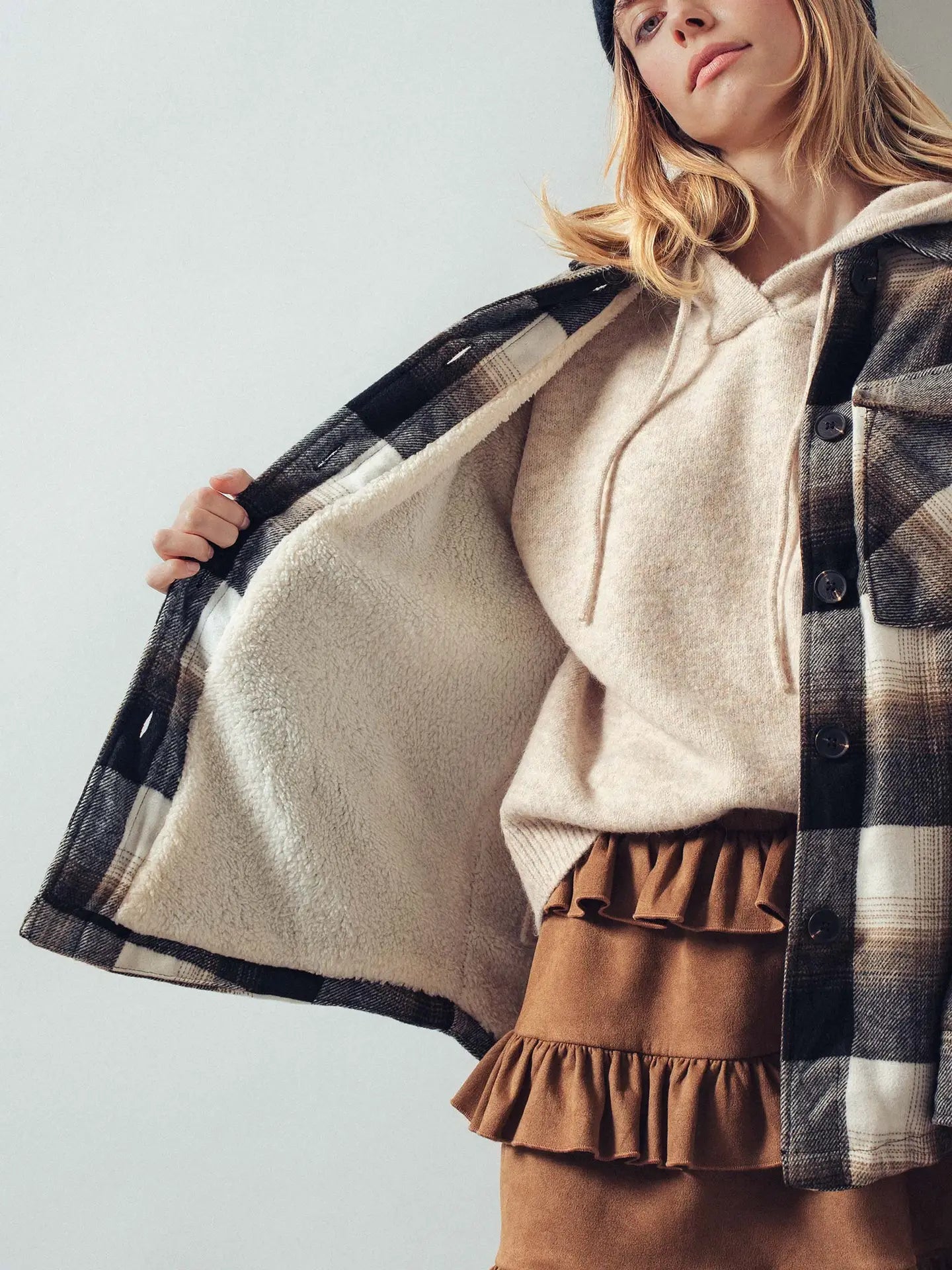 Oversized Plaid Shacket