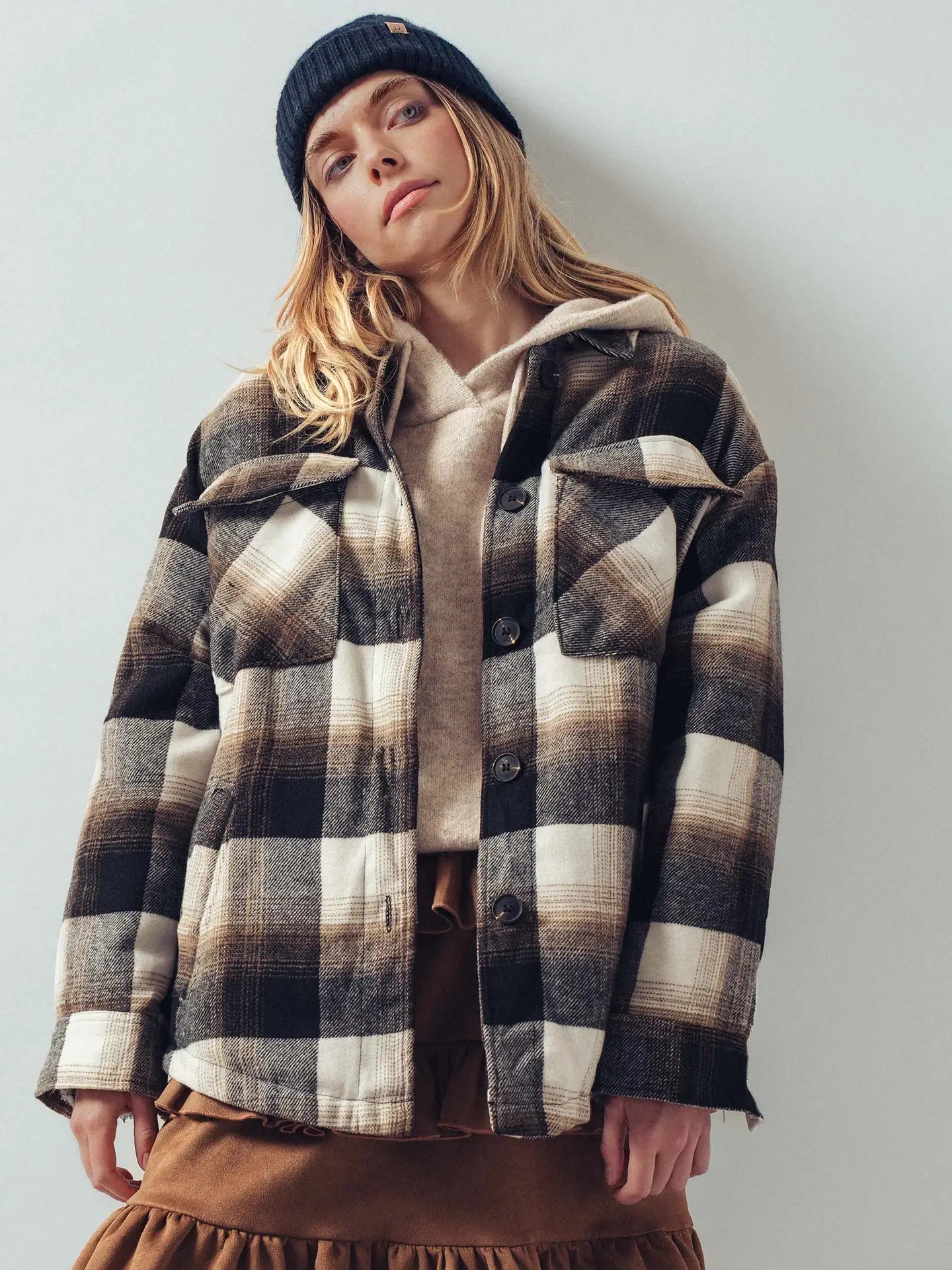 Oversized Plaid Shacket