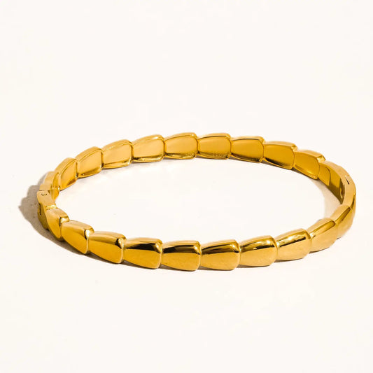 Brae Gold Non-Tarnish Bangle
