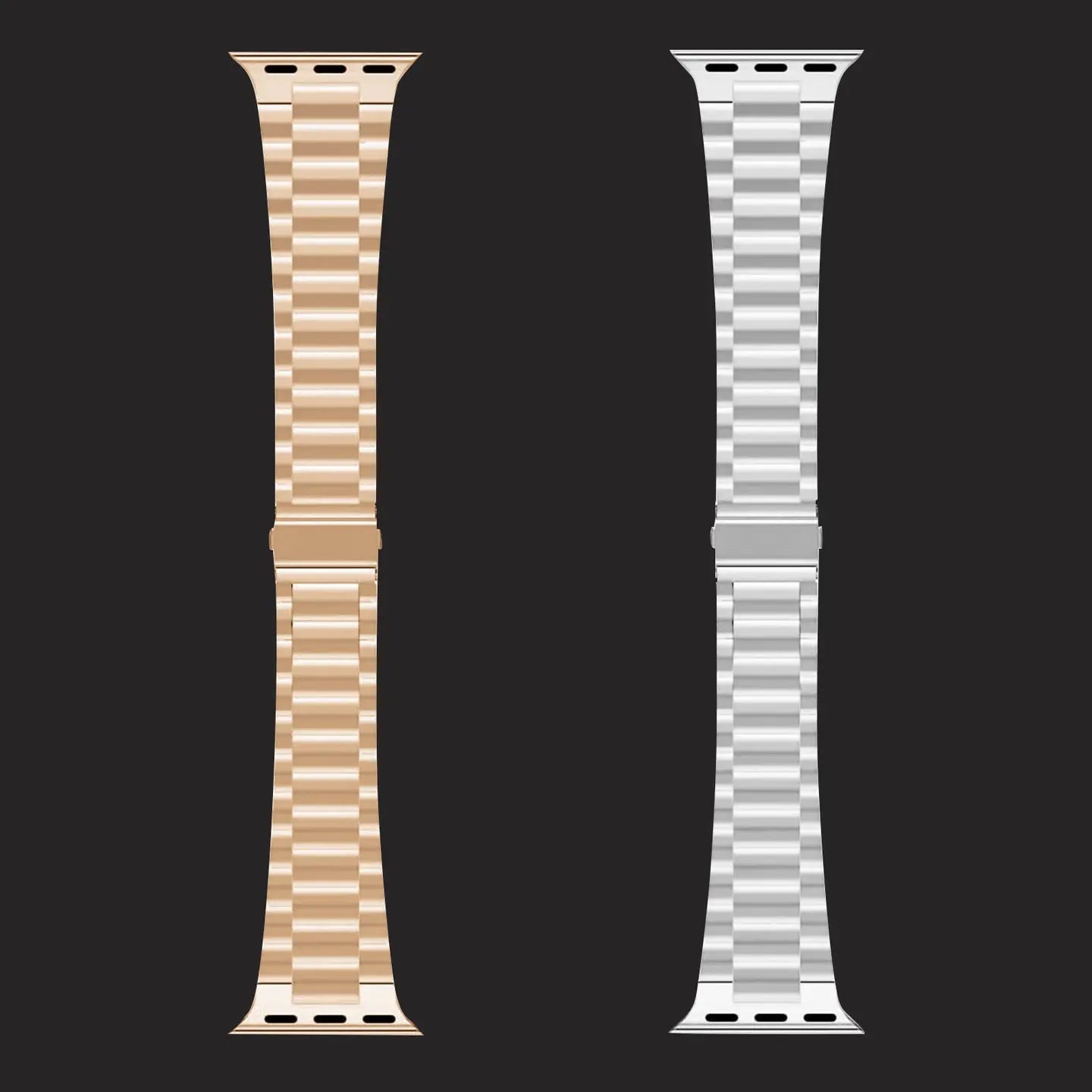 Apple Watch Band-Rose Gold Stainless Steel
