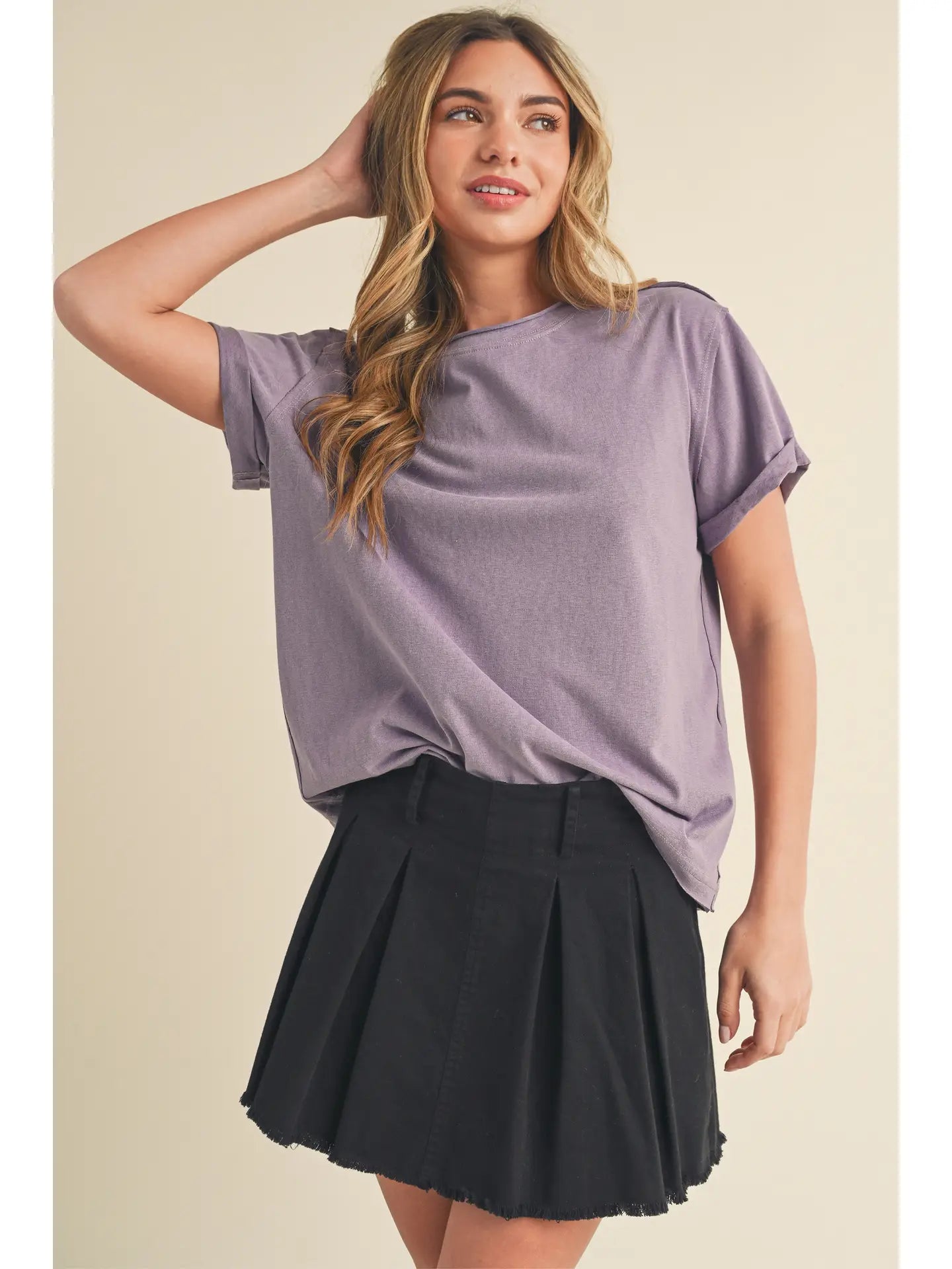 Plum Mali Tee