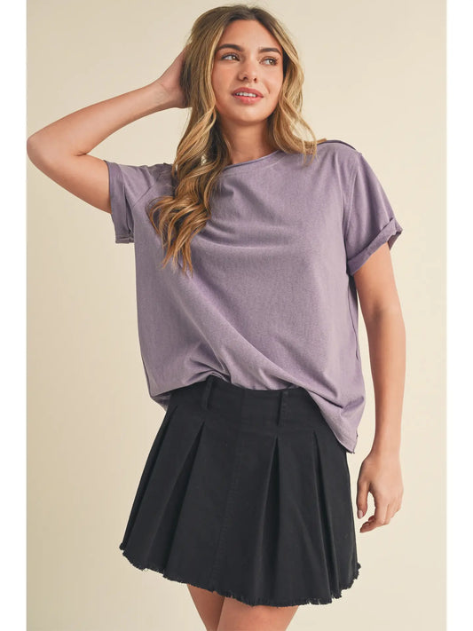 Plum Mali Tee