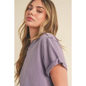 Plum Mali Tee