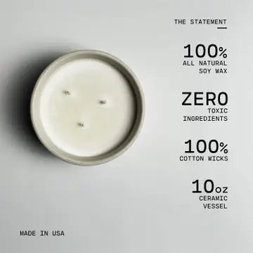 Milk & Sugar Statement Candle