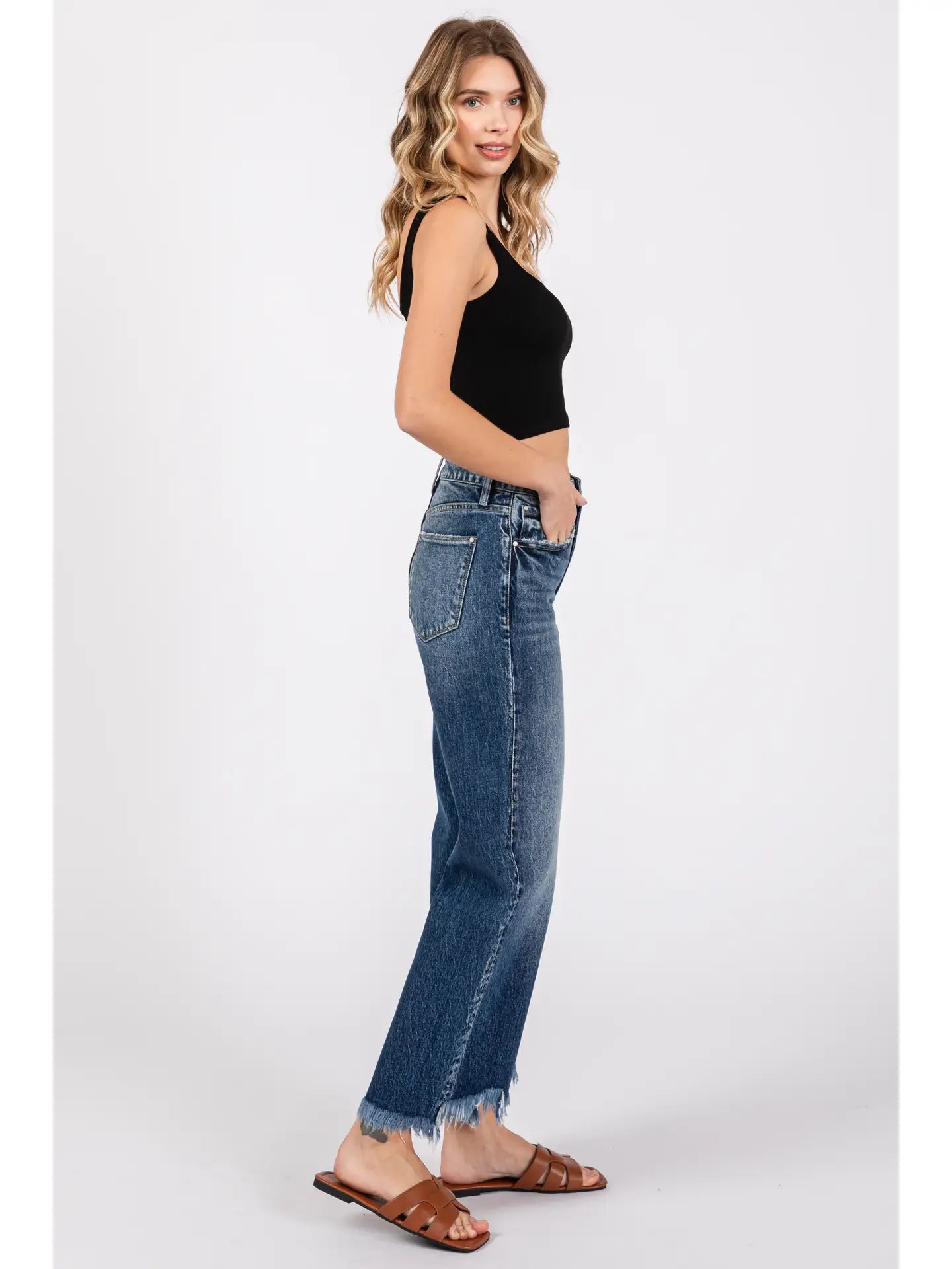 Petra Vintage Wide Leg Jeans