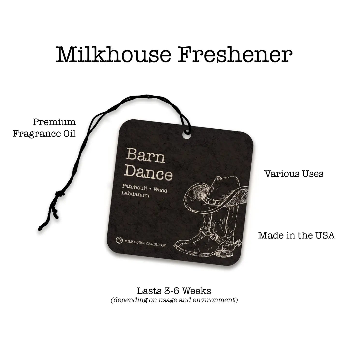 Car Freshener - Sweet Tobacco Leaves