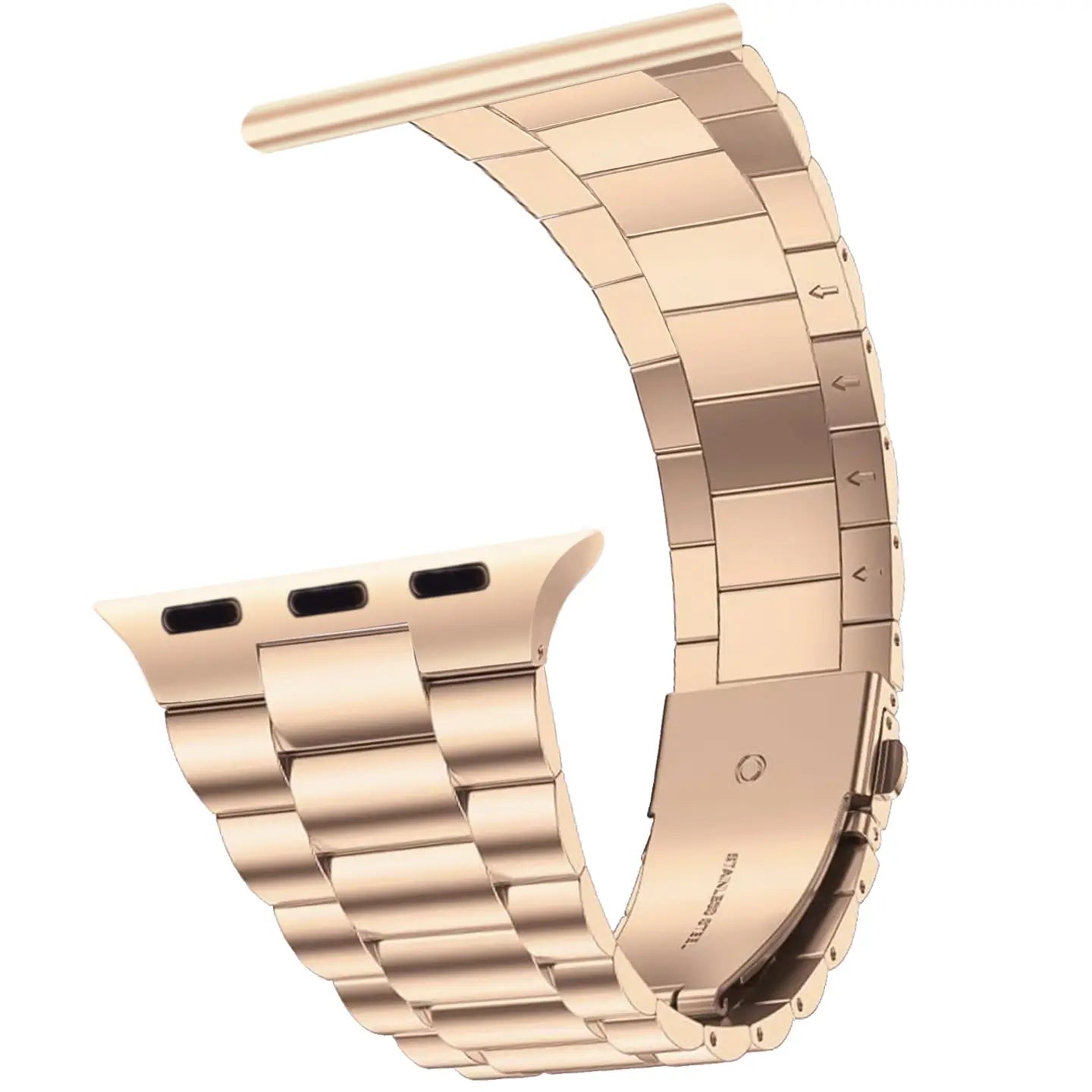 Apple Watch Band-Rose Gold Stainless Steel