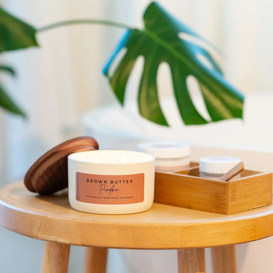 Brown Butter and Pumpkin Statement Candle